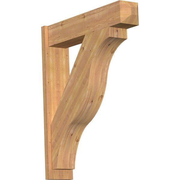 Ekena Millwork Funston Craftsman Smooth Outlooker, Western Red Cedar, 7 1/2"W x 34"D x 40"H OUT08X34X40FST04SWR - main